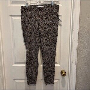 Old Navy Stevie Animal Print Pull‎ On Pants Womens Size Large NWT